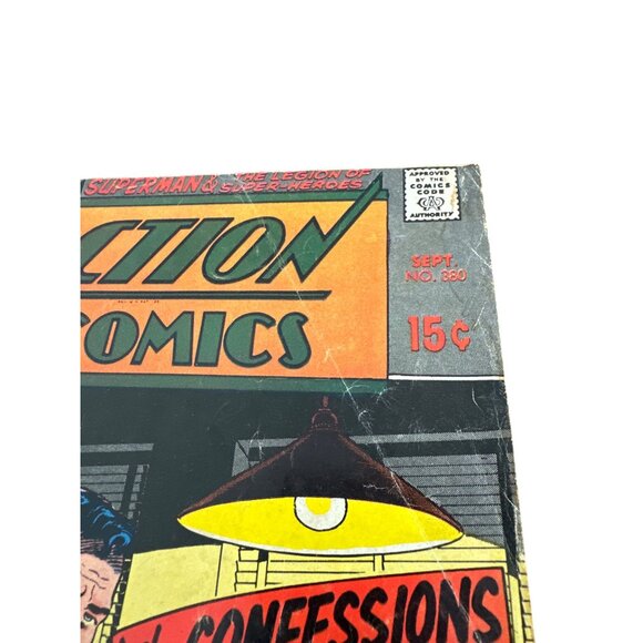 Action Comics #380 Classic Comic Book Superman September 1969 Bagged Boarded - Picture 2 of 6